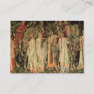 Medieval Knights of the Round Table Enclosure Card