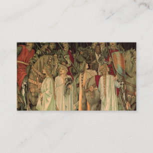 Medieval Knights of the Round Table Enclosure Card