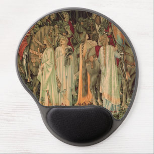 Medieval Knights of the Round Table Gel Mouse Pad