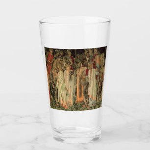 Medieval Knights of the Round Table Glass