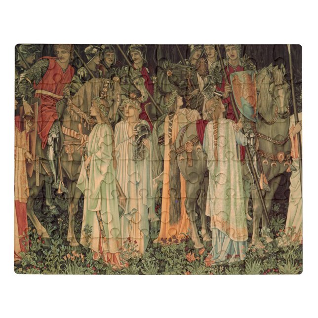 Medieval Knights of the Round Table Jigsaw Puzzle (Puzzle Horizontal)