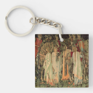 Medieval Knights of the Round Table Keychain