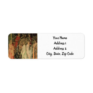 Medieval Knights of the Round Table Label