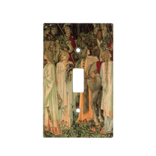 Medieval Knights of the Round Table Light Switch Cover