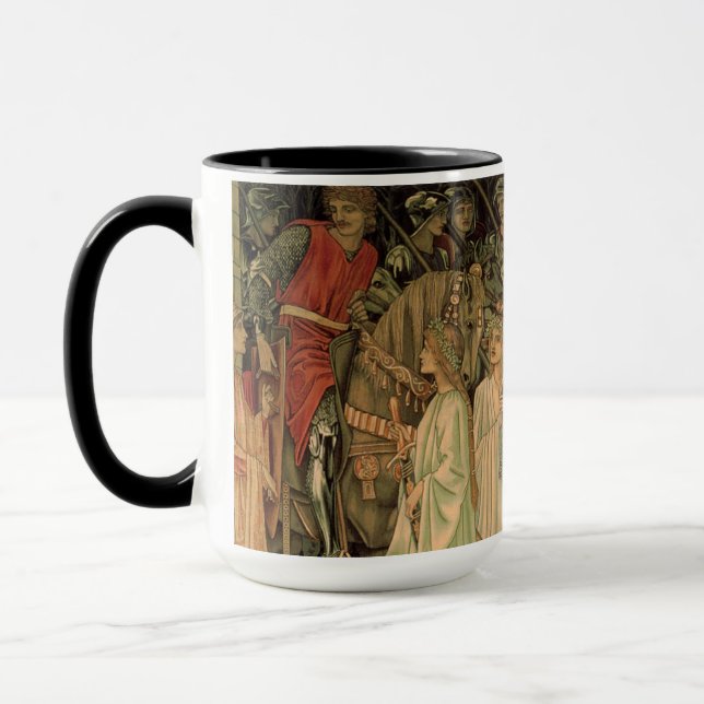 Medieval Knights of the Round Table Mug (Left)