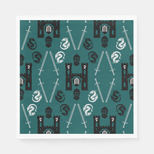 Medieval Knights Of The Round Table Napkins