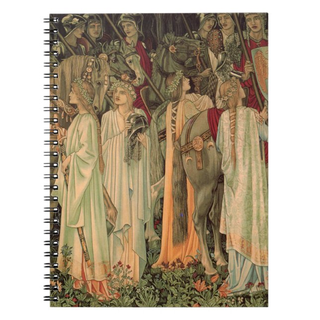 Medieval Knights of the Round Table Notebook (Front)