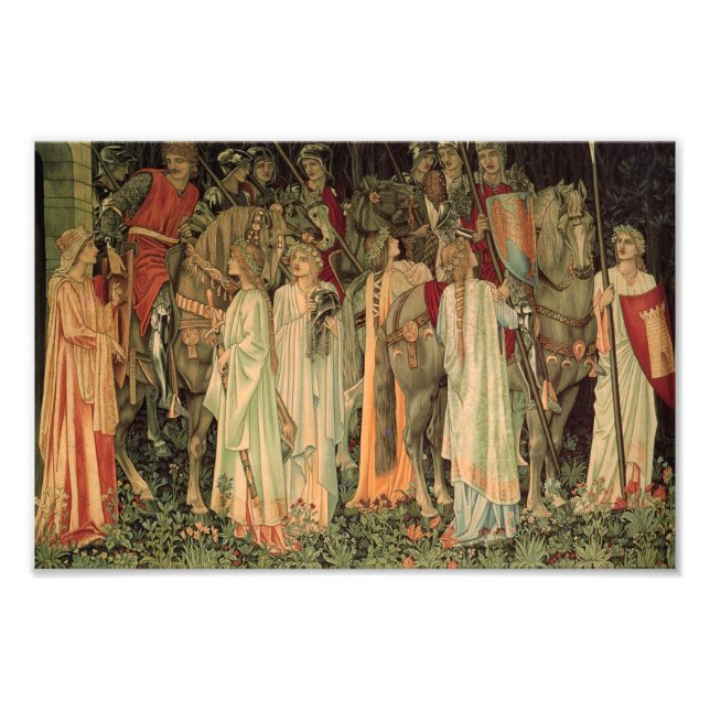 Medieval Knights of the Round Table Photo Print (Front)