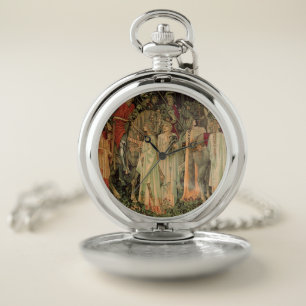 Medieval Knights of the Round Table Pocket Watch