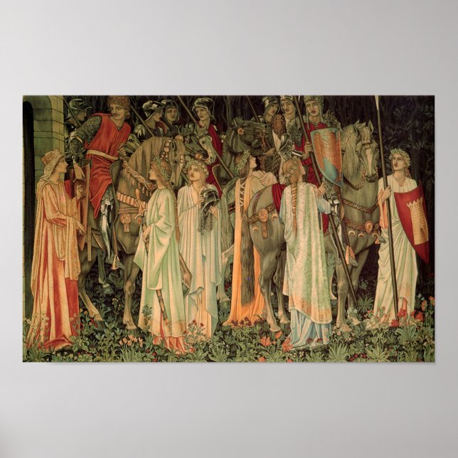 Medieval Knights of the Round Table Poster (Front)