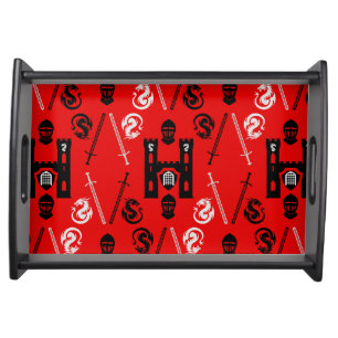 Medieval Knights Of The Round Table Serving Tray