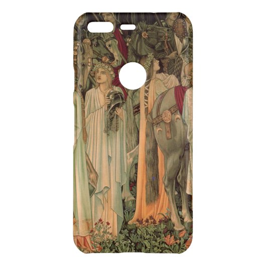 Medieval Knights of the Round Table Uncommon Google Pixel Case (Back)