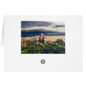 Medieval knights parade cards (Back Horizontal)