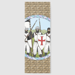 Medieval Knights Templar Bookmarks