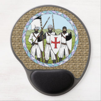 Medieval Knights Templar Gel Mouse Pad