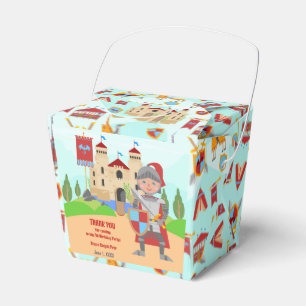 Medieval Knights Tournament Birthday Party Favor Boxes