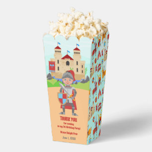 Medieval Knights Tournament Birthday Party Favor Boxes