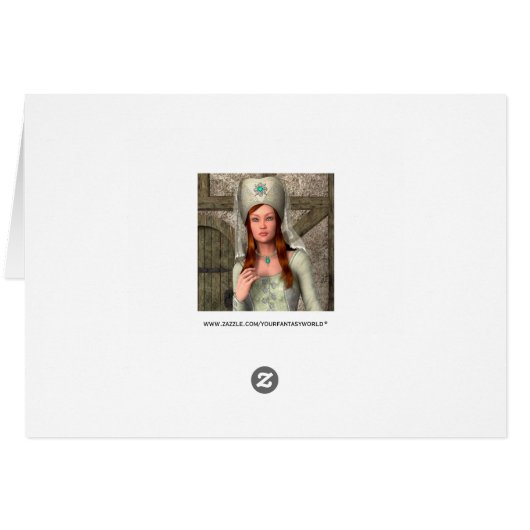 Medieval Lady (Back Horizontal)