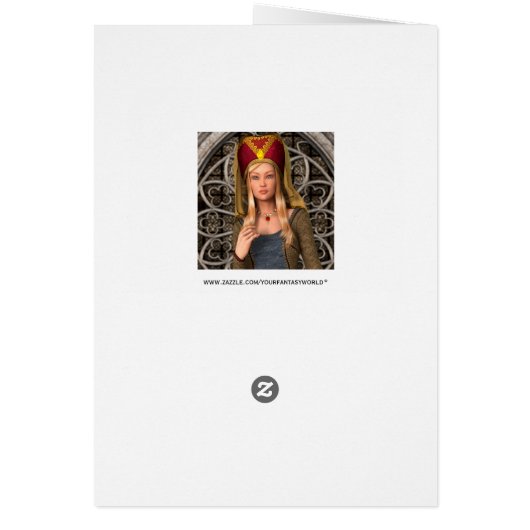 Medieval Lady (Back)