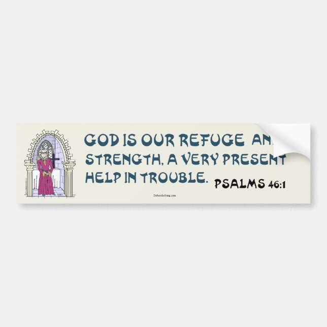 MEDIEVAL LADY BUMPER STICKER 18 (Front)