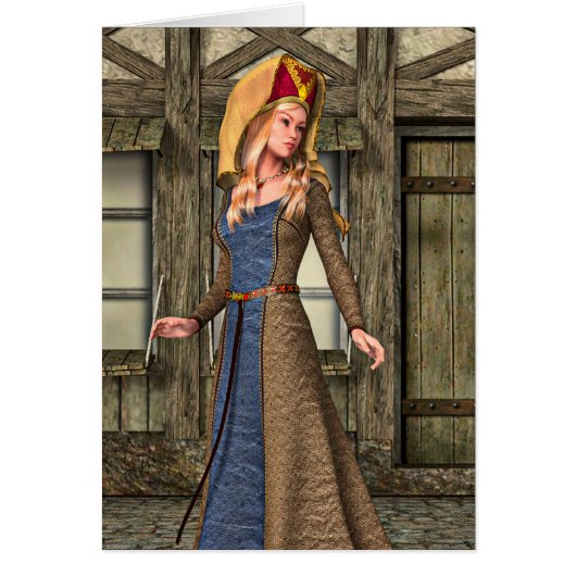 Medieval Lady Cards (Front)