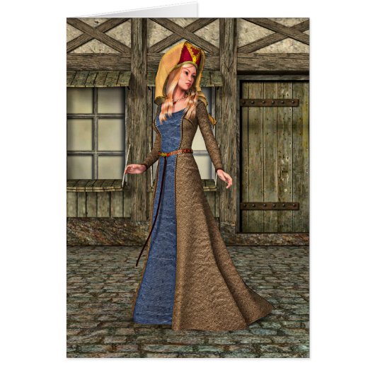 Medieval Lady Cards (Front)