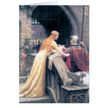 Medieval Lady Knight Castle Painting Gift by EDDESIGNS at Zazzle