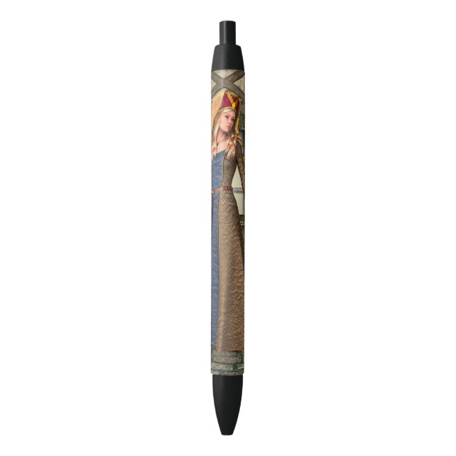 Medieval Lady Pen (Front Vertical)
