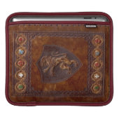 Medieval Leather Book Cover Lion Rampant (Front Device)
