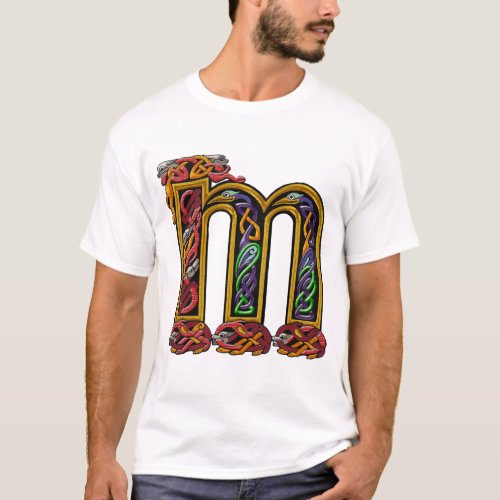 Medieval Letter M History_lovers T_Shirt