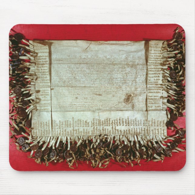 Medieval letter of protest from the Bohemian Mouse Pad (Front)