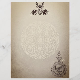 Medieval Letterhead