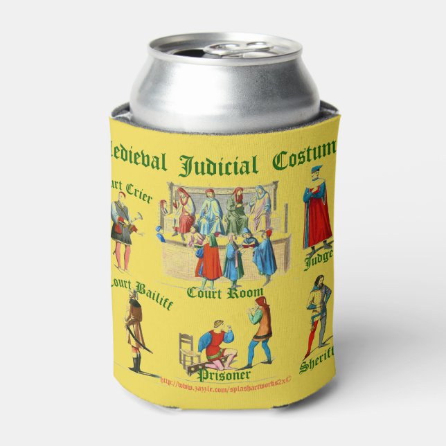 "Medieval Life" Can Cooler (Can Front)