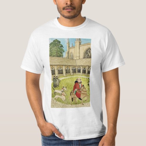 Medieval Life in England _ Canterbury pilgrims 4 T_Shirt