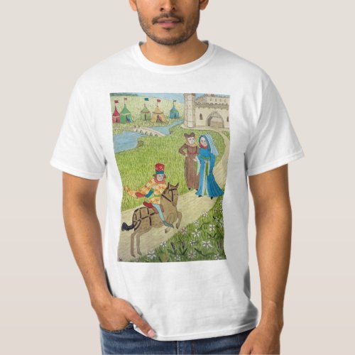 Medieval Life in England _ Canterbury pilgrims 5 T_Shirt