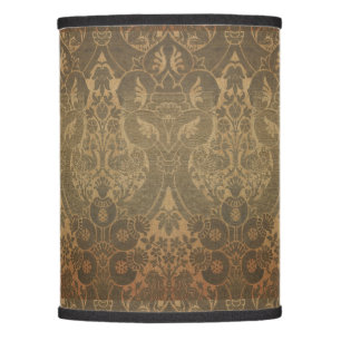 Medieval Lions Peacocks & Pomegranates Pattern Lamp Shade