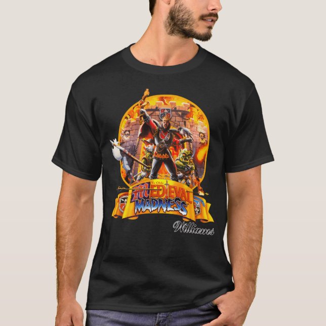 Medieval Madness Pinball T-Shirt (Front)