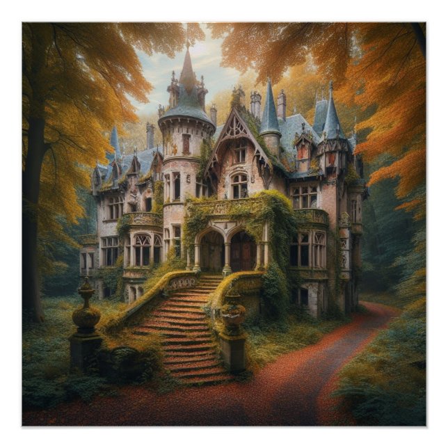 Medieval Mansion  Poster (Front)