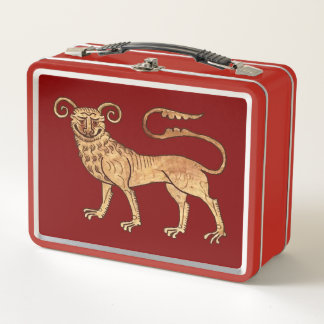 Medieval Manticore Metal Lunchbox