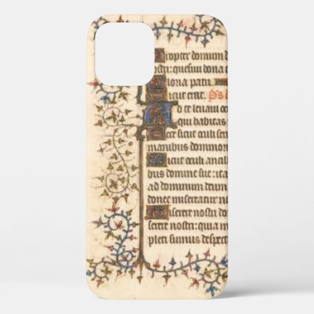 Medieval Manuscript for Iphone Case (Back)