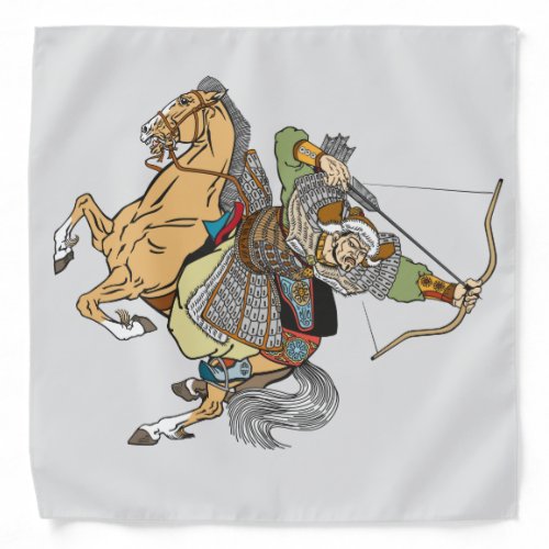 medieval Mongol warrior Bandana