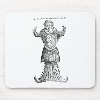 Medieval Monkfish Mouse Pad