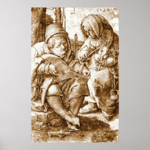 Medieval Musicians 1524 Poster
