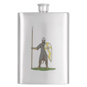 Medieval Norman Knight Circa 1066 Flask