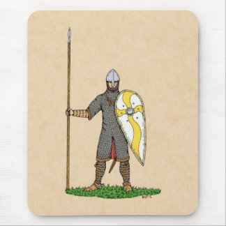 Medieval Norman Knight Circa 1066 Mouse Pad