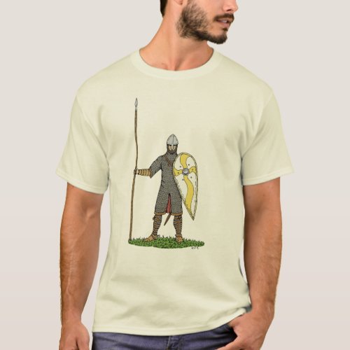 Medieval Norman Knight Circa 1066 T_Shirt