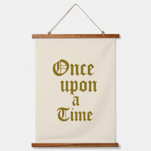 Medieval Once upon a time  Hanging Tapestry