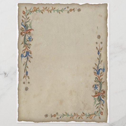 medieval paper letterhead (Front)