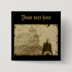 Medieval Pinback Button