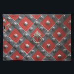 Medieval Placemat<br><div class="desc">Medieval door placemat. Photography is from a true Medieval door in Prague.</div>